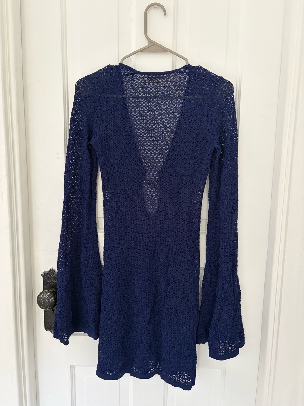 Monday Swimwear MONTEGO MINI DRESS - MIDNIGHT LACE CROCHET - Picture 6 of 6